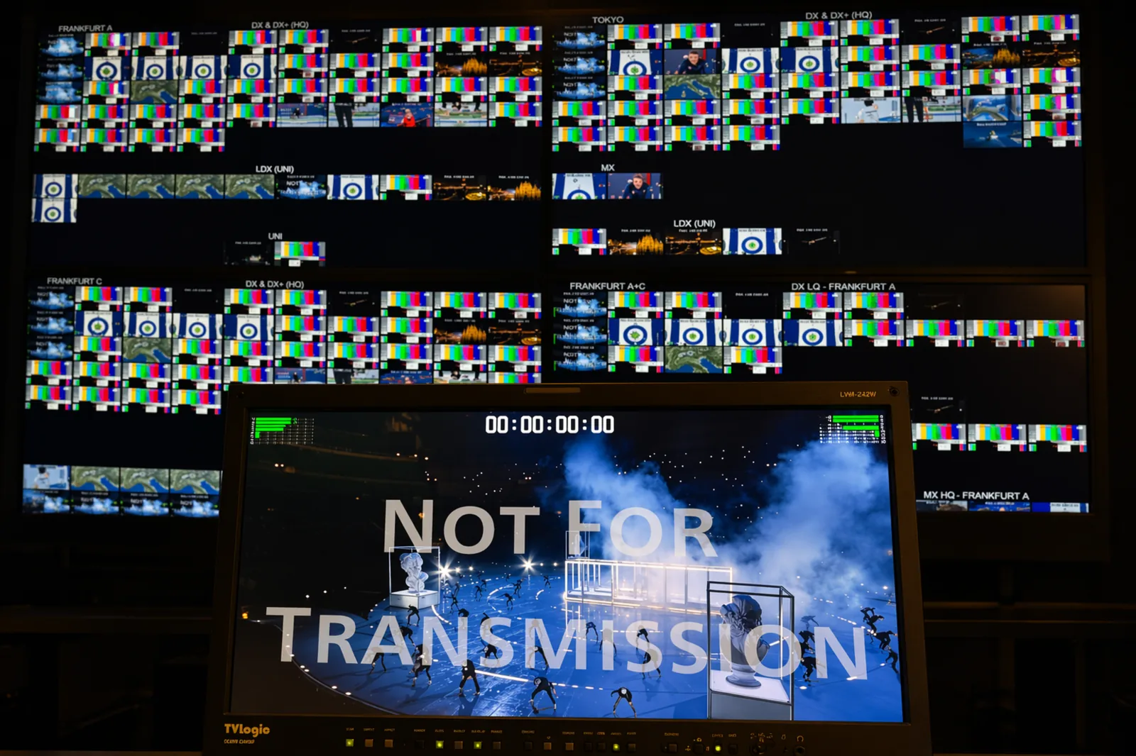 Milano Cortina 2026 control room